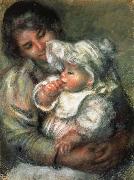 The Child with its Nurse Pierre Renoir